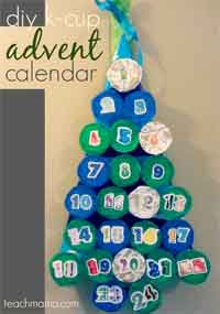 K-cup Advent Calendar Tutorial