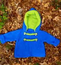 Seed Stitch Baby Hoodie