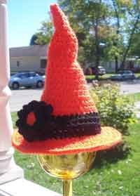Baby & Toddler Witch Hat Halloween Crochet Pattern