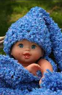 Baby Snuggle & Hat Set