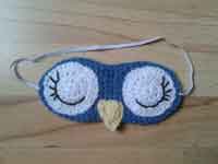 Owl Sleep Mask Pattern
