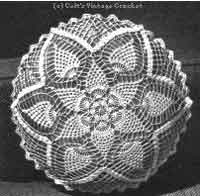 Pineapple Doily or Pillow