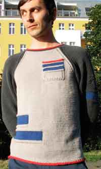 Patch Pocket Raglan Sweater