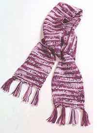 Short and Sweet Knit Scarf