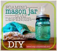 foaming mason jar soap dispenser
