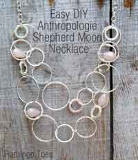 Anthroplogie Shepherd Moon Necklace