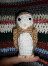 barn owl crochet pattern