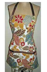 Apron from Two Colorful Napkins