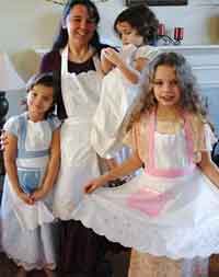 Aprons from Tablecloth