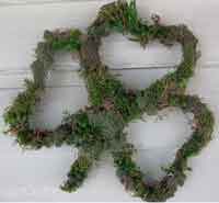 Shamrock Moss Wreath
