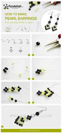 How to make pearl earrings