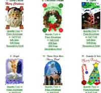 Printable Christmas Cards from PrintFree