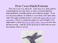 Bird Cross Stitch Designs