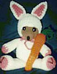 Bear in Bunny Clothes