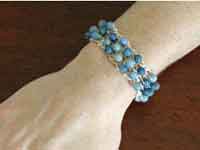 Crochet Beaded Bracelet