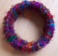Recycled Sari Silk Bracelet