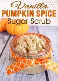 Vanilla Pumpkin Spice Sugar Scrub Recipe