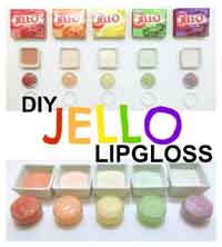 DIY Jello Lip Gloss