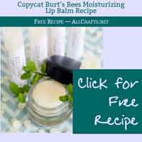 Copycat Burt�s Bees Moisturizing Lip Balm Recipe