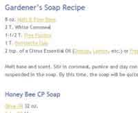 Easy Soap Making Recipes