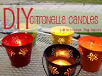 Make Better Citronella Candles