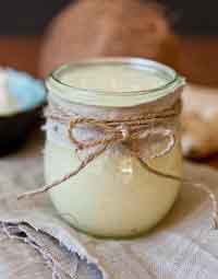 Ginger and Coconut Oil Sugar Body Scrub