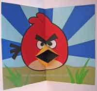 Angry Birds Pop Up Card Tutorial