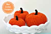 Mini Crochet Pumpkins Pattern