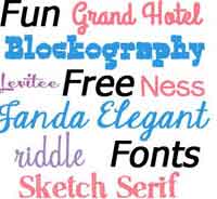 Fun Free Fonts