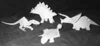  Print and Fold Dinosaurs