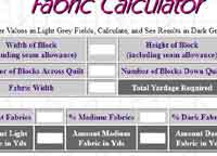  Fabric Calculator