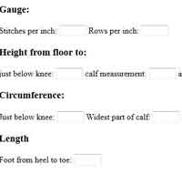  Sock Knitting Calculator 