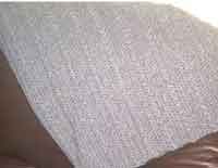 Gray Puff Blanket