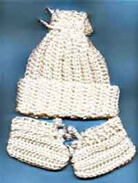 Crochet Baby Cherry Hat