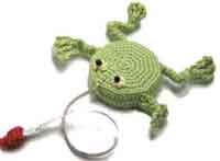 Free Measuring Tape Frog Crochet Pattern