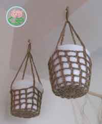 Crochet Hanging Plant Pot Holder