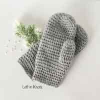 The Perfect Fit Mitten Free Crochet Pattern