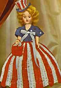 Miss USA Doll Dress 