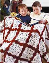 Crochet Snowflake Afghan