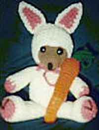 Bear in Bunny Clothes