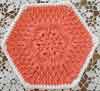 African Flower Dishcloth pattern  