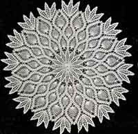 Large Pineapple Doily