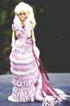 Barbie - 1800s Mauve Ballgown