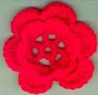 Two-Layer Irish Rose Free Pattern