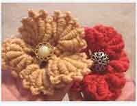 Bullion Stitch Flower