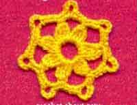 Cluster Flower Small Motif Pattern