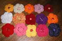 Crocheted Flower Pattern