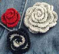 Crocheted Rosette