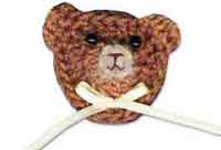 Bear Pin or Fridge Magnet