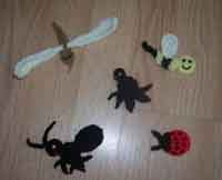 Cute Spring Bug Fridgies